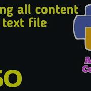 Using Loop To Read All The Content In The Text Files