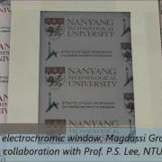Ink Jet Printed Electrochromic Window