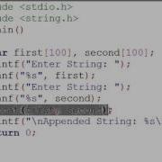 Append Two Strings