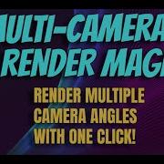 Multi Camera Render Magic Blender Plugin