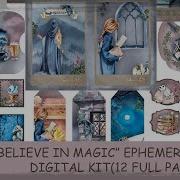 I Believe In MAGIC Ephemera Junk Journal PRINTABLES