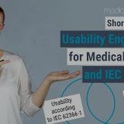 Short Course On Usability Engineering For Medical Devices And IEC 62366 1