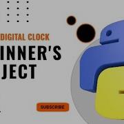 How To Make A Digital Clock In Python Python Beginner Projects Python Turtle Art Best Projects Py