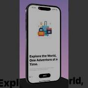 Create Travel App Onboarding Rive Animation With SwiftUI Shorts Onboarding Riveanimation Coding