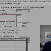 Variable Time Steps And Time Slicing In HEC RAS