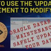 Basic SQL Update Data Statements In Oracle Databases