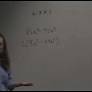 Special Factoring Perfect Square Binomials