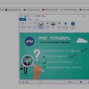 PHP Tutorial 01 Indexed Arrays Associative Arrays And Multidimensional Arrays