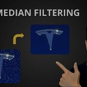 Медианная фильтрация OpenCV Python
