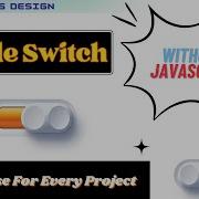 Designing The Toggle Switch Menu HTML CSS Without JavaScript A Comprehensive Tutorial