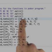 Testing Card Rank Solution Design Of Computer Programs