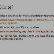 ANDROID TUTORIAL Database Sqlite