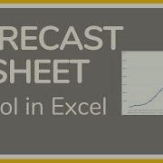 How To Use The Forecast Sheet In Excel Tutorial