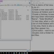 Demo List View Tree View