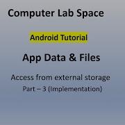 Android App Data Files Android Apps External Storage Save To App Specific Storage Part 3