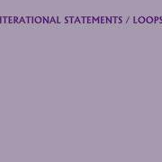 Looping Statement In Q Basic