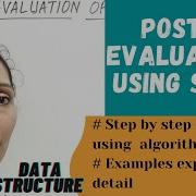 Evaluating A Postfix Expression Using STACK Examples Data Structure 42