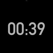 39 Seconds Countdown Timer Without Alarm