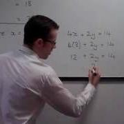 Solving Simultaneous Equations Algebraic Method