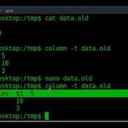 Putting Data Into Columns In BASH Part 2