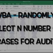 VBA Excel Randomizer Randomly Select Rows Records Vbatip 1