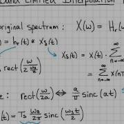 Sampling Signals 11 13 Ideal Band Limited Interpolation I E Sinc Interpolation