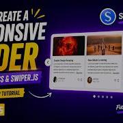 Create A Responsive Slider With HTML CSS Swiper Js Step By Step Tutorial