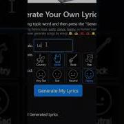 This Website Makes You Generate Lyrics For Your Song Producer Music Musicproducer