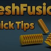 Modo MeshFusion Краткие советы