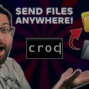 How To Transfer Large Files Remotely For FREE With NO ACCOUNT Croc Tutorial