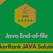 HackerRank Java End Of File Problem Solution In Java Java Problems Solutions Programmingoneonone