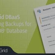 Restores For MongoDB Database ScaleGrid DBaaS