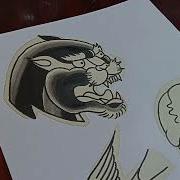 TRADITIONAL PANTHER FLASH PAINTING By Harley Akers Part 2