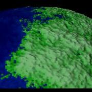 Java 3D Random Planet With Elevation Changes