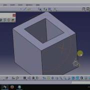 Dress Up Features Chamfer Draft Shell Remove Face Thread In Catia