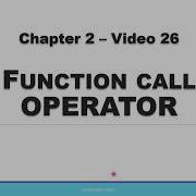 Function Call Operator In C Learn C Programming FOR BEGINNERS Live Coding Anshuman