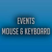 Construct 2 Объекты Mouse Keyboard как с ними работать