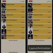 React Native LayoutAnimation API Example