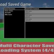 How To Create A Multi Character Save Loading System For Unreal Engine Games 4 4