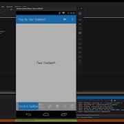 Xamarin Android Tutorial 47 Material Design Customizing Toolbar