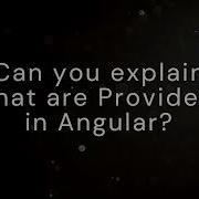 What Are Providers In Angular Provider Implementation In Angular Angularinterview