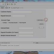 Interest Calculator GUI Java Project