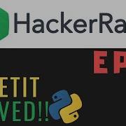 Solving Hackerrank With Python Bon Appetit Ep19