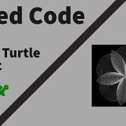 14 Python Turtle Graphic Design Speed Code White Pen Flower Design