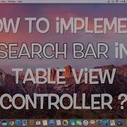 How To Implement Search Bar In IOS Objective C