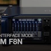 Zoom F8n Audio Interface Mode