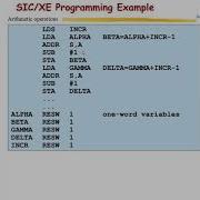 Assemblers Assembler Functions A SIC Assembler