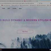 CSS Rain Animated Background With Glass Navigation Bar