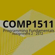 COMP 1511 1911 25T2 Assignment 2 Overview