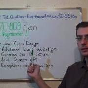 1Z0 809 Java Exam SE 8 Test Programmer II Questions